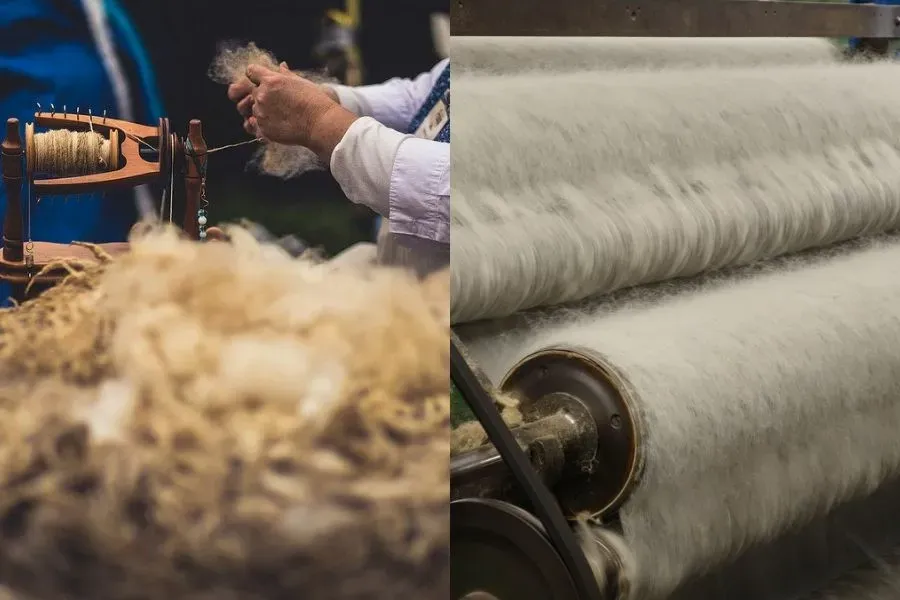 Nguồn gốc và quy trình sản xuất các loại vải len phổ biến (Nguồn: Pinterest)