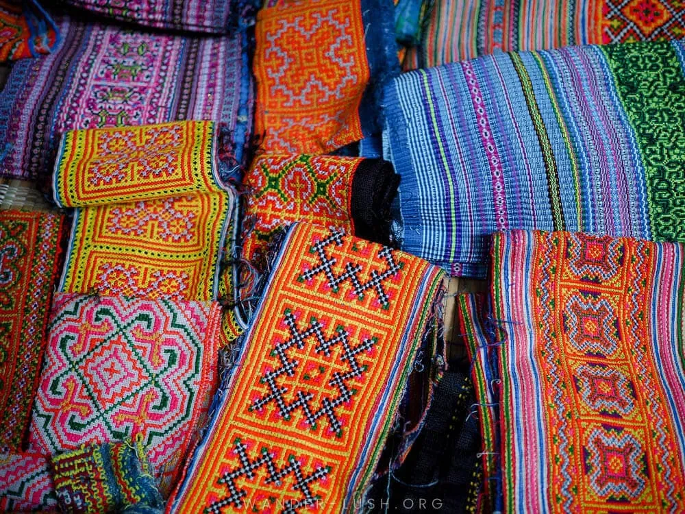 Vải thổ cẩm mang đậm tinh hoa văn hoá của các dân tộc Việt Nam