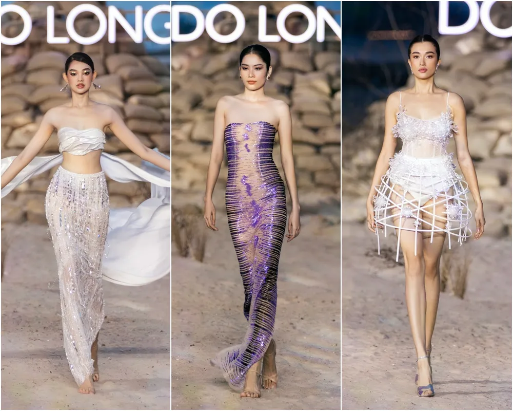 Fashion Show của nhà thiết kế Đỗ Long luôn gây ấn tượng mạnh mẽ