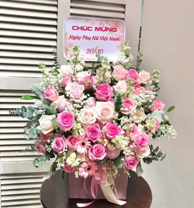 Bó hoa thay lời chúc ngọt ngào gửi đến mẹ nhân dịp 20/10 (Nguồn: Internet)