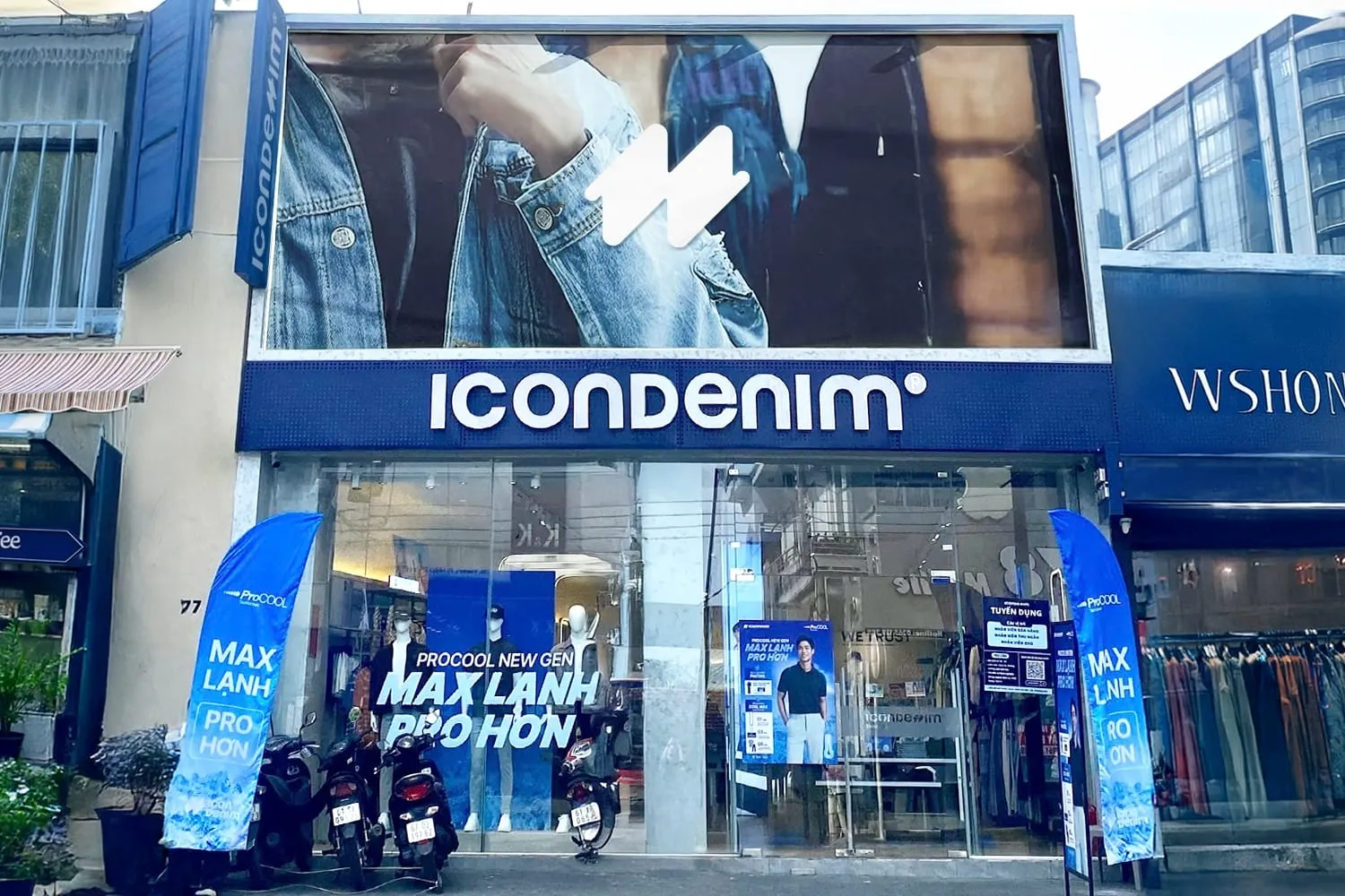 Icon Denim có hệ thống cửa hàng phổ biến khắp Việt Nam