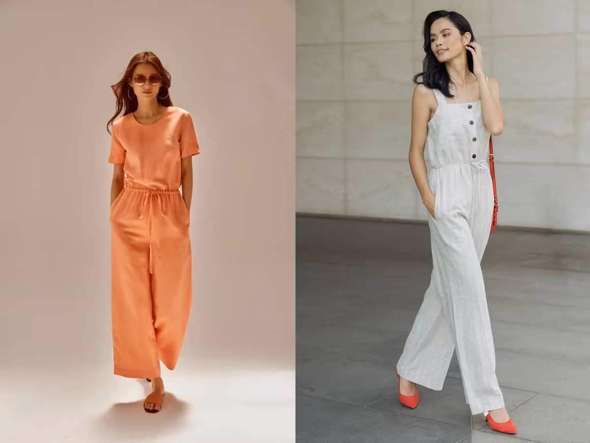 Jumpsuit là kiểu trang phục áo liền quần thoải mái, phổ biến