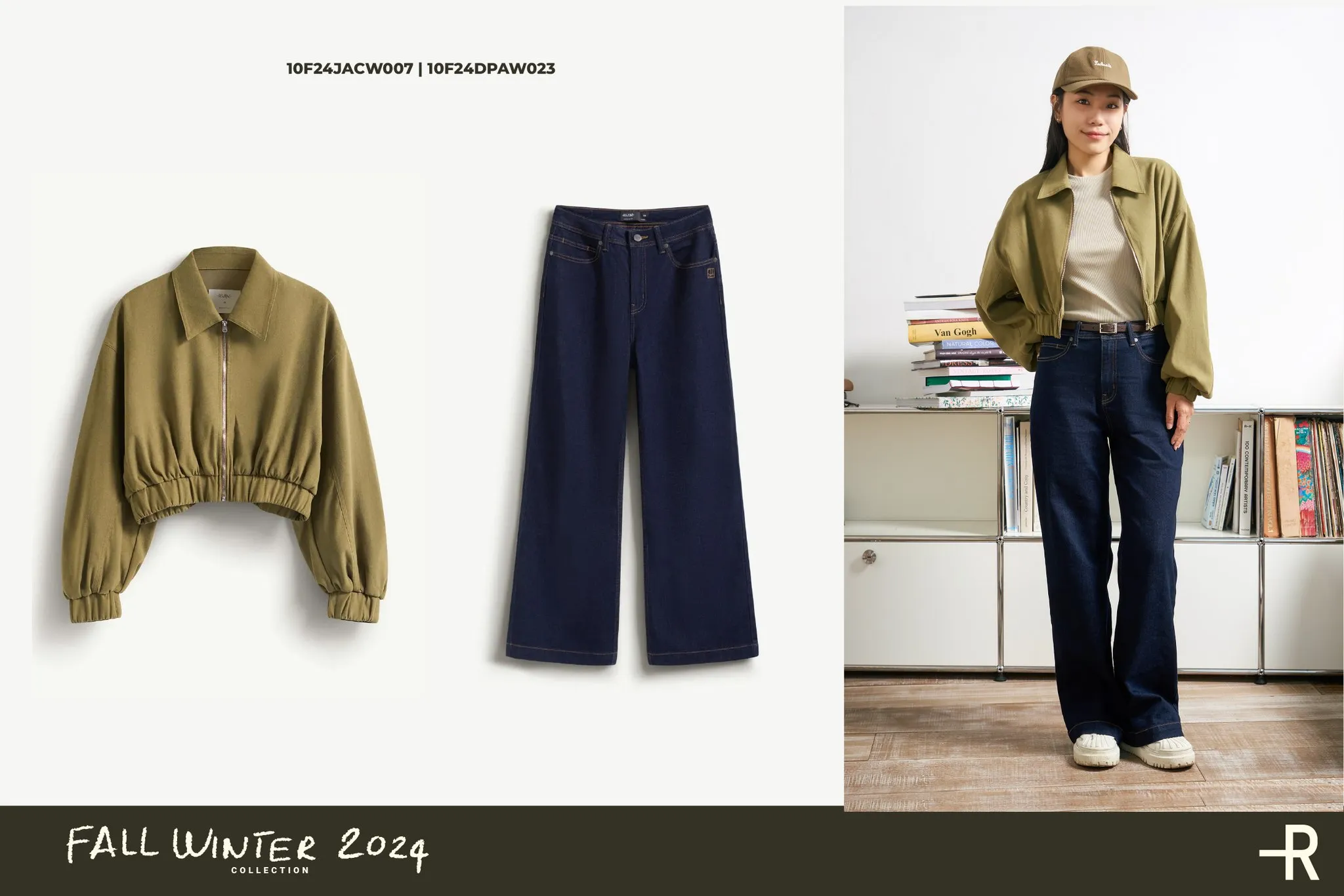 Kết hợp xanh navy và màu nâu cho outfit cổ điển (Nguồn: Routine)