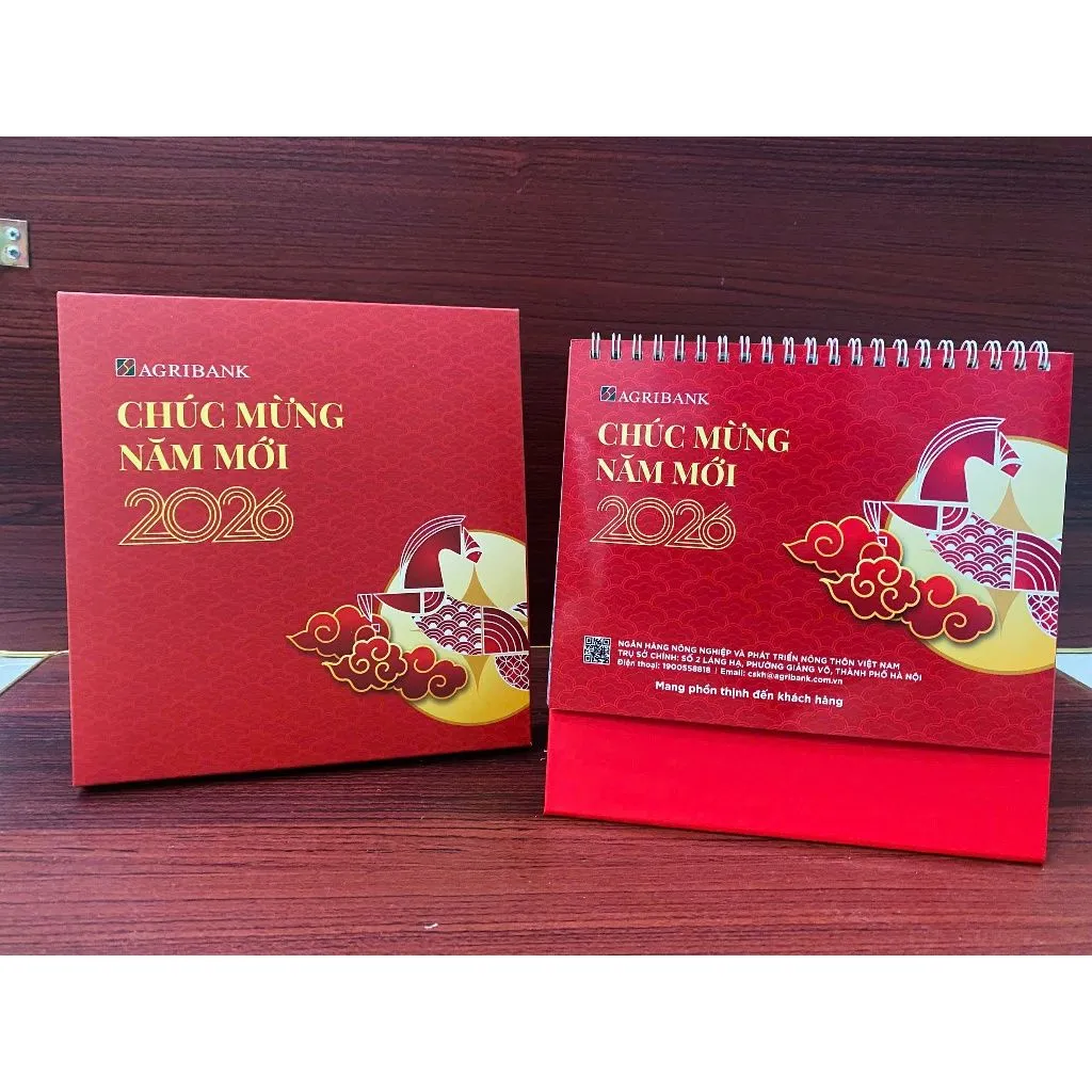 Lịch&nbsp;để bàn Tết 2026 hữu&nbsp;ích và phù hợp cho dịp&nbsp;lễ quà Tết&nbsp;(Nguồn: Internet)