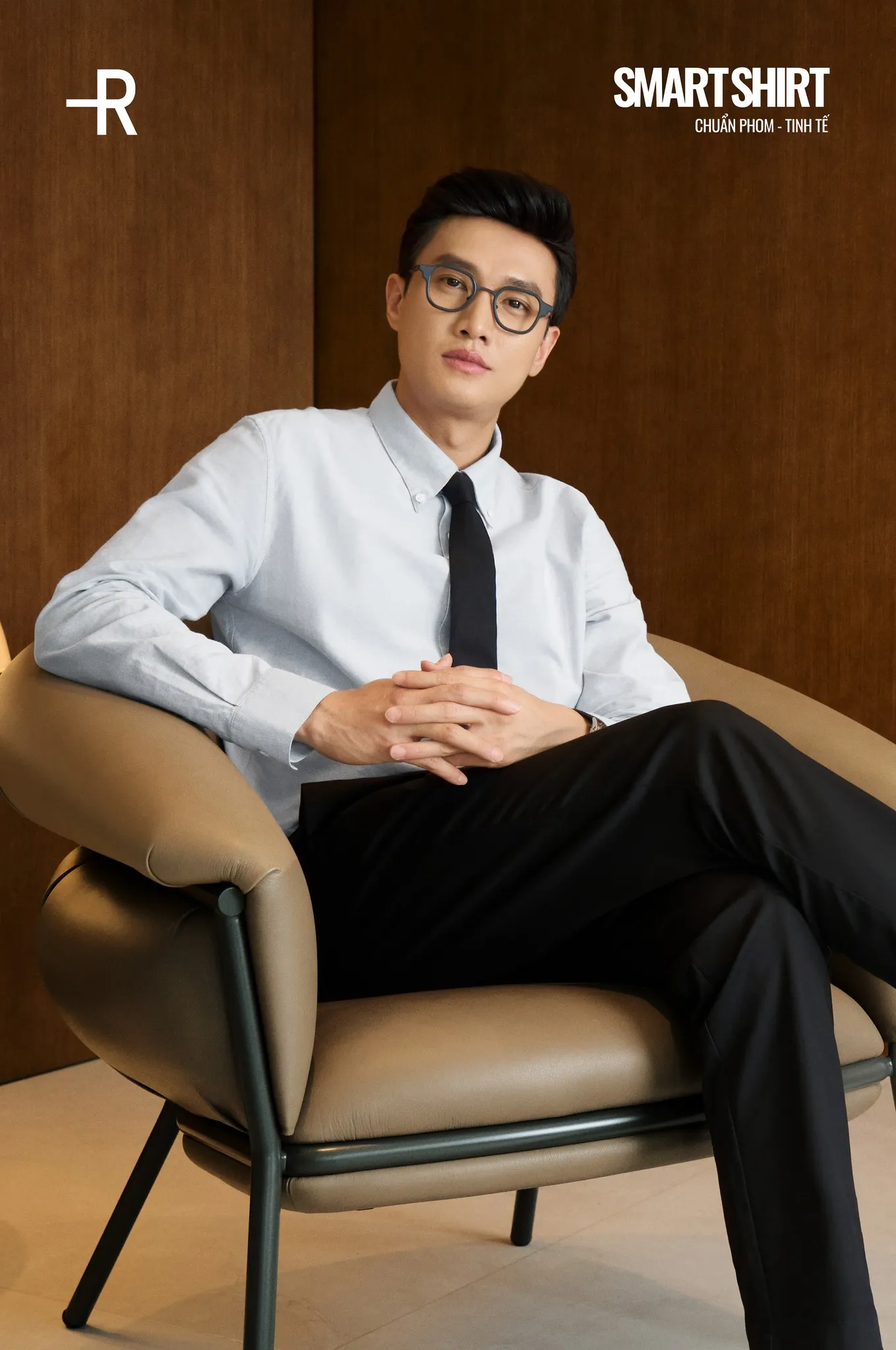 Lịch lãm, sang trọng trong&nbsp;chiếc&nbsp;áo sơ mi nam&nbsp;oxford