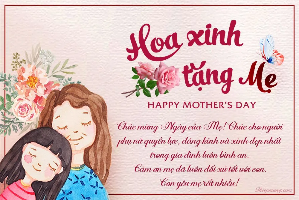 Những lời chúc 20/10 ý nghĩa cho mẹ (Nguồn: Internet)
