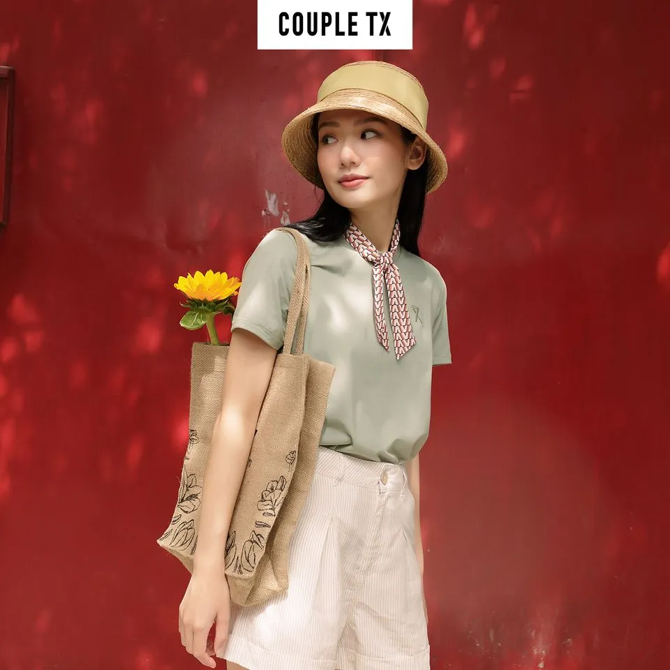 Mẫu áo thun tái chế trong bộ sưu tập của Couple TX