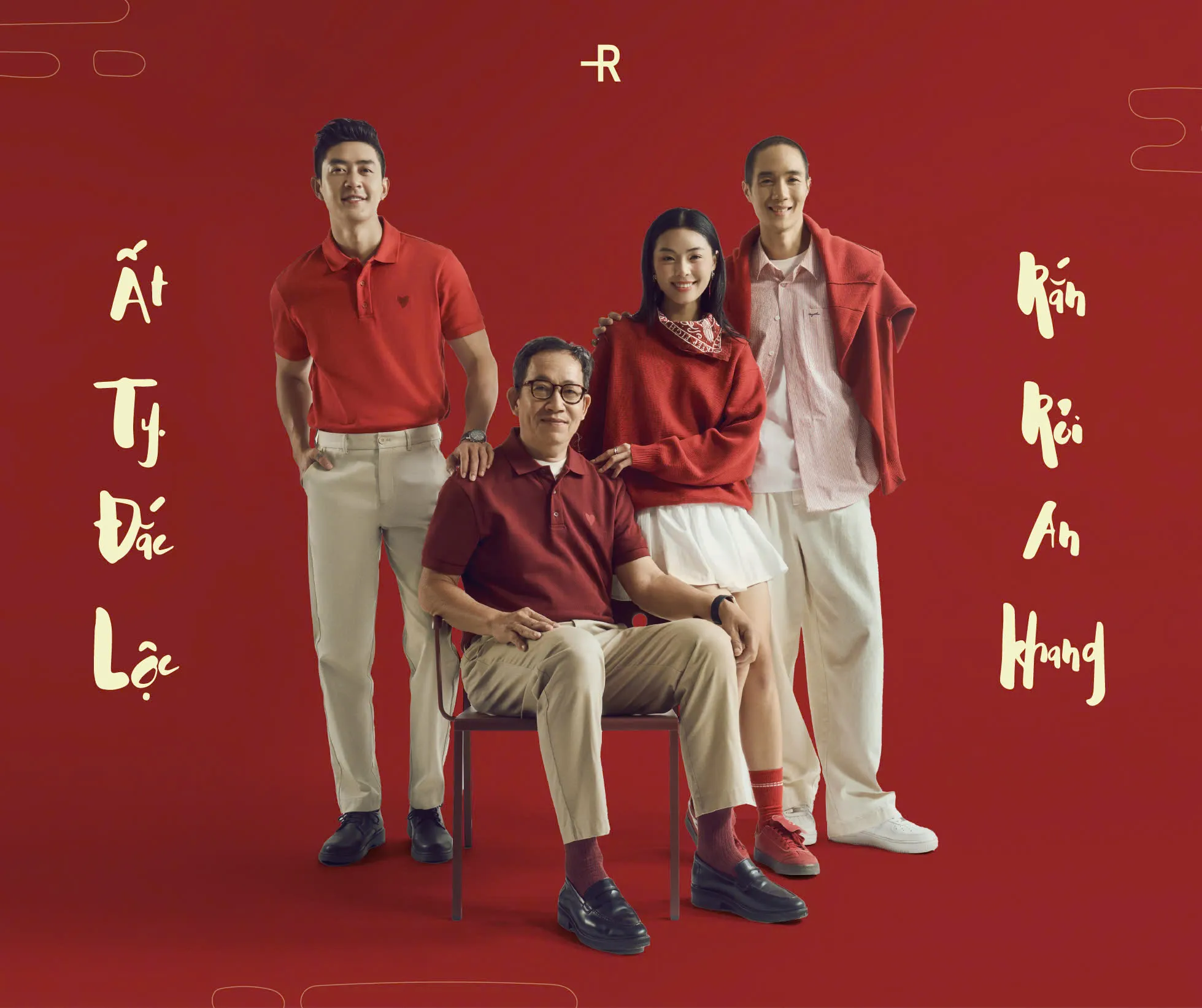 Màu be phối cùng màu đỏ cực nổi bật (Nguồn: Routine)