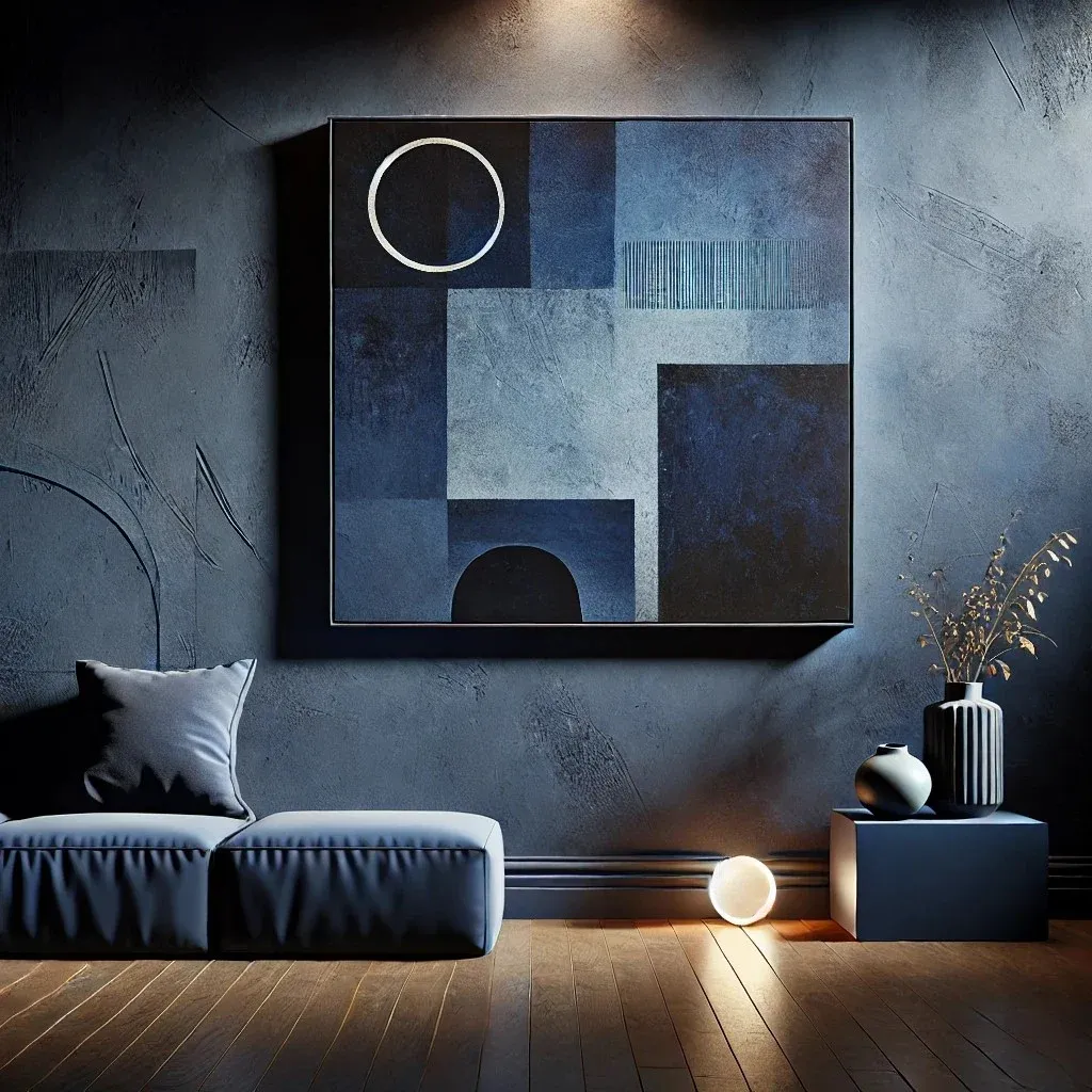 Màu chàm cũng được ứng dụng rất nhiều trong thiết kế nội thất (Nguồn: Internet)