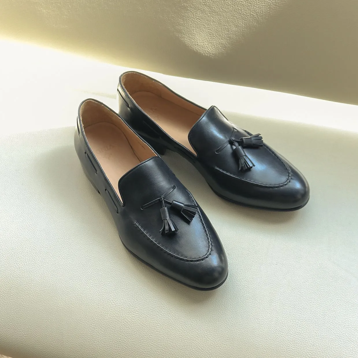 Mẫu giày lười có nơ độc đáo Tassel Loafer