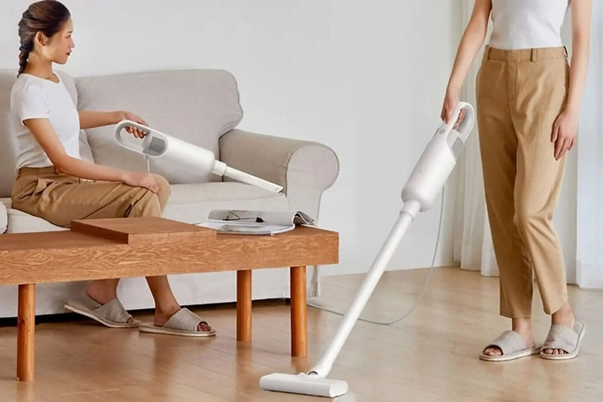 Máy hút bụi giúp mẹ đỡ đần hơn trong công việc nhà (Nguồn: Internet)