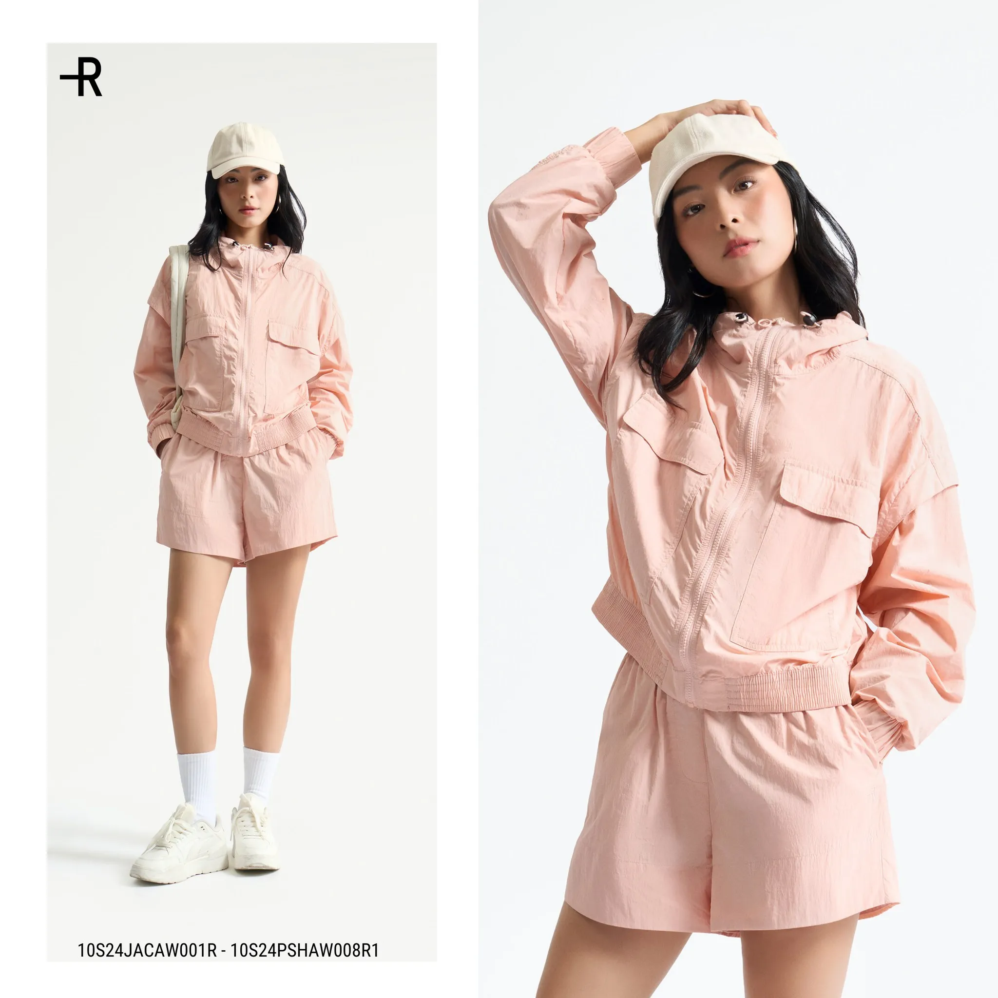 Năng động với outfit cùng tông màu cho các bạn gái (Nguồn: Routine)