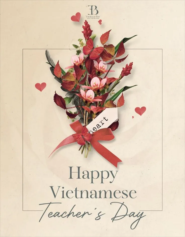 Lời cảm ơn từ đồng nghiệp và Ban giám hiệu nhà trường cho ngày 20/11