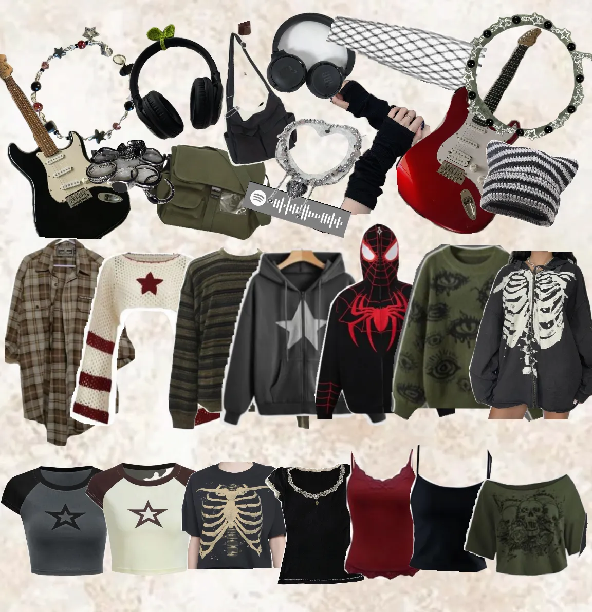 Grunge Style khởi nguồn từ những năm 90