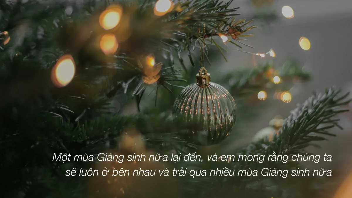 Những câu chúc Giáng sinh cho bạn trai đầy ấm áp, cảm động