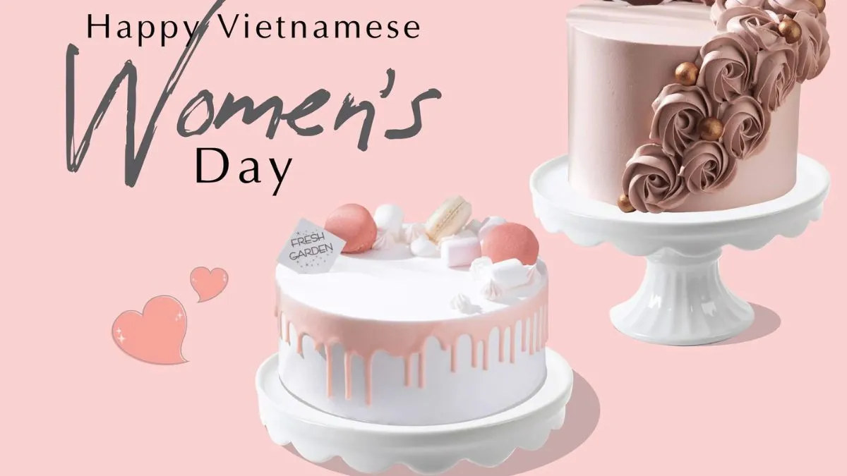 Những chiếc bánh kem đẹp mắt thích hợp tặng mẹ 20/10 (Nguồn: Internet)