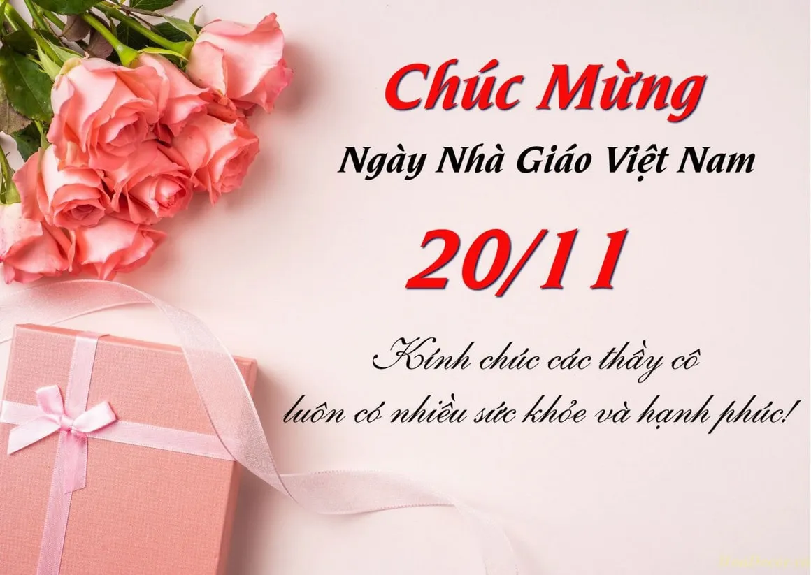 Những lời cảm ơn 20/11 chân thành mà phụ huynh có thể gửi đến Thầy Cô