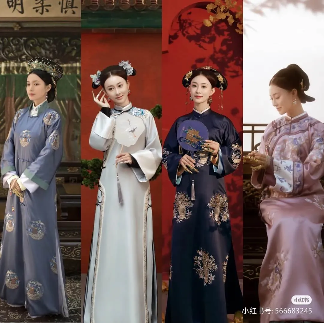 Những tạo hình Mãn phục thời nhà Thanh