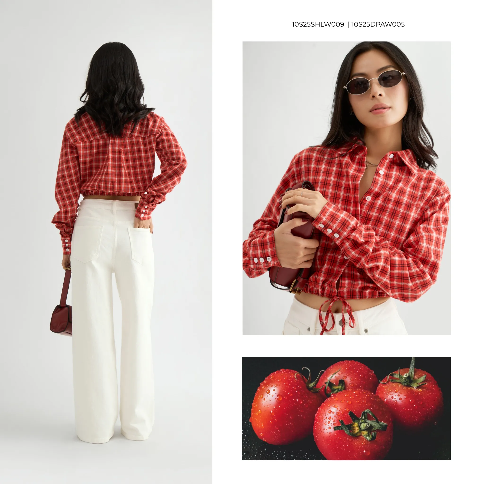 Outfit màu đỏ thanh lịch cho nàng công sở cung Bảo Bình (Nguồn: Routine)