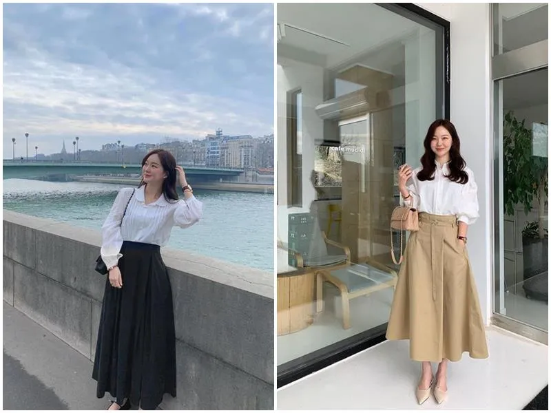 Outfit&nbsp;Tết thích hợp đi gặp gỡ đối tác, đồng nghiệp