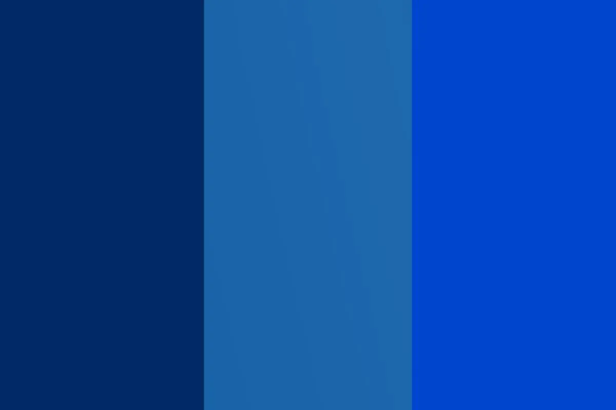 Sự khác biệt giữa xanh dương, xanh navy và xanh coban (Nguồn: Internet)