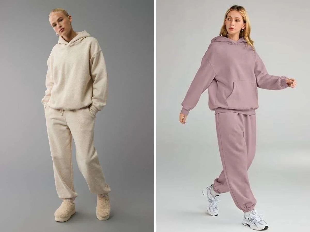 Phối áo hoodie và quần jogger nữ theo Sporty style (Nguồn: Internet)