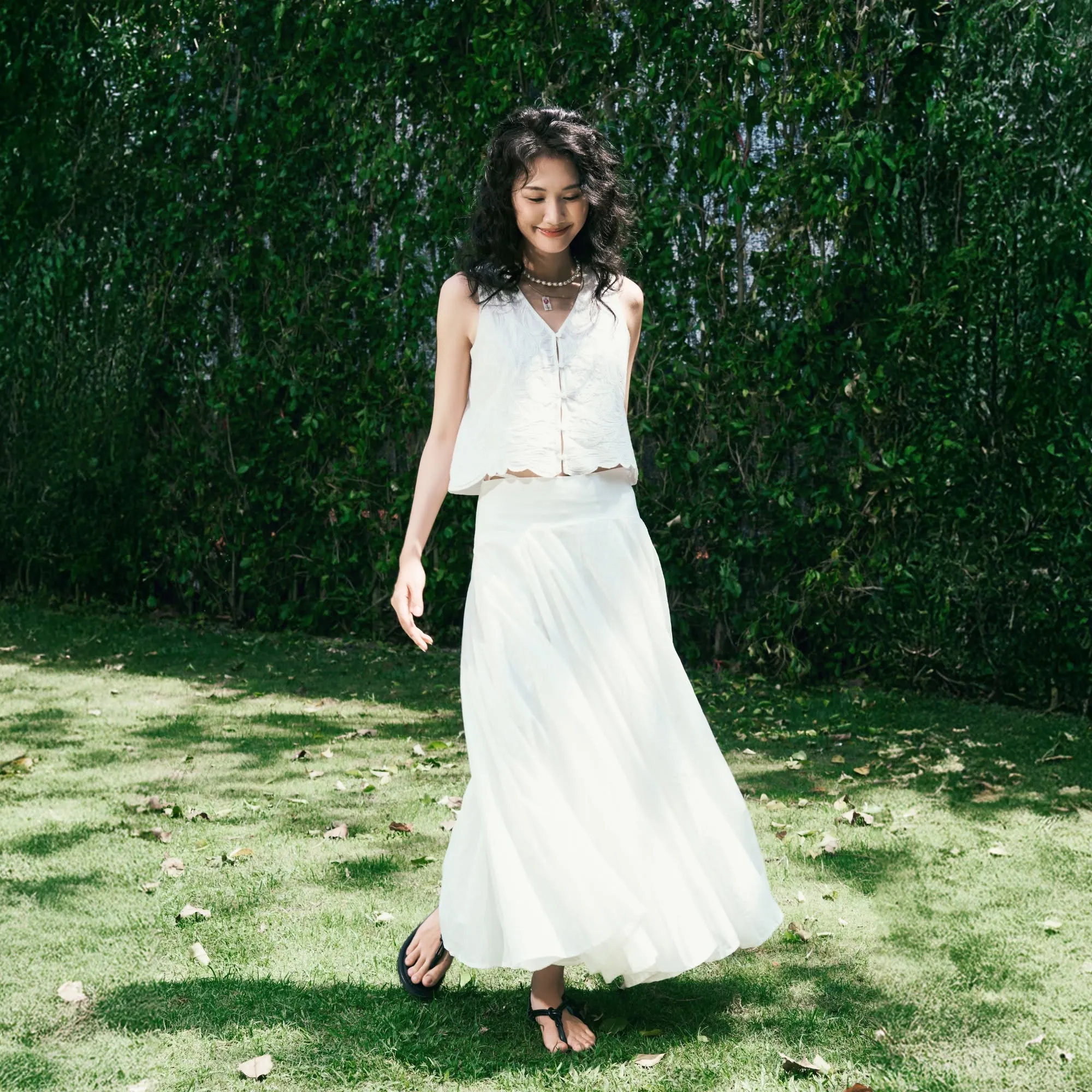 Outfit xinh đẹp tạo nên những bức ảnh ấn tượng tại Đồi Cảnh Vọng