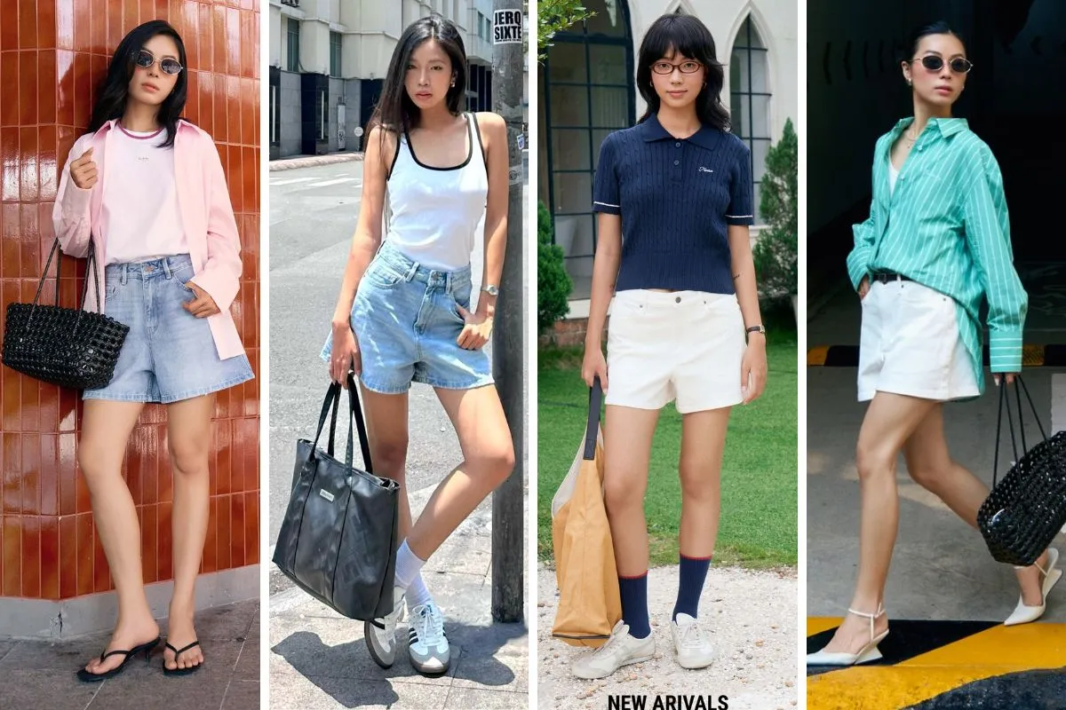 quần short nữ denim