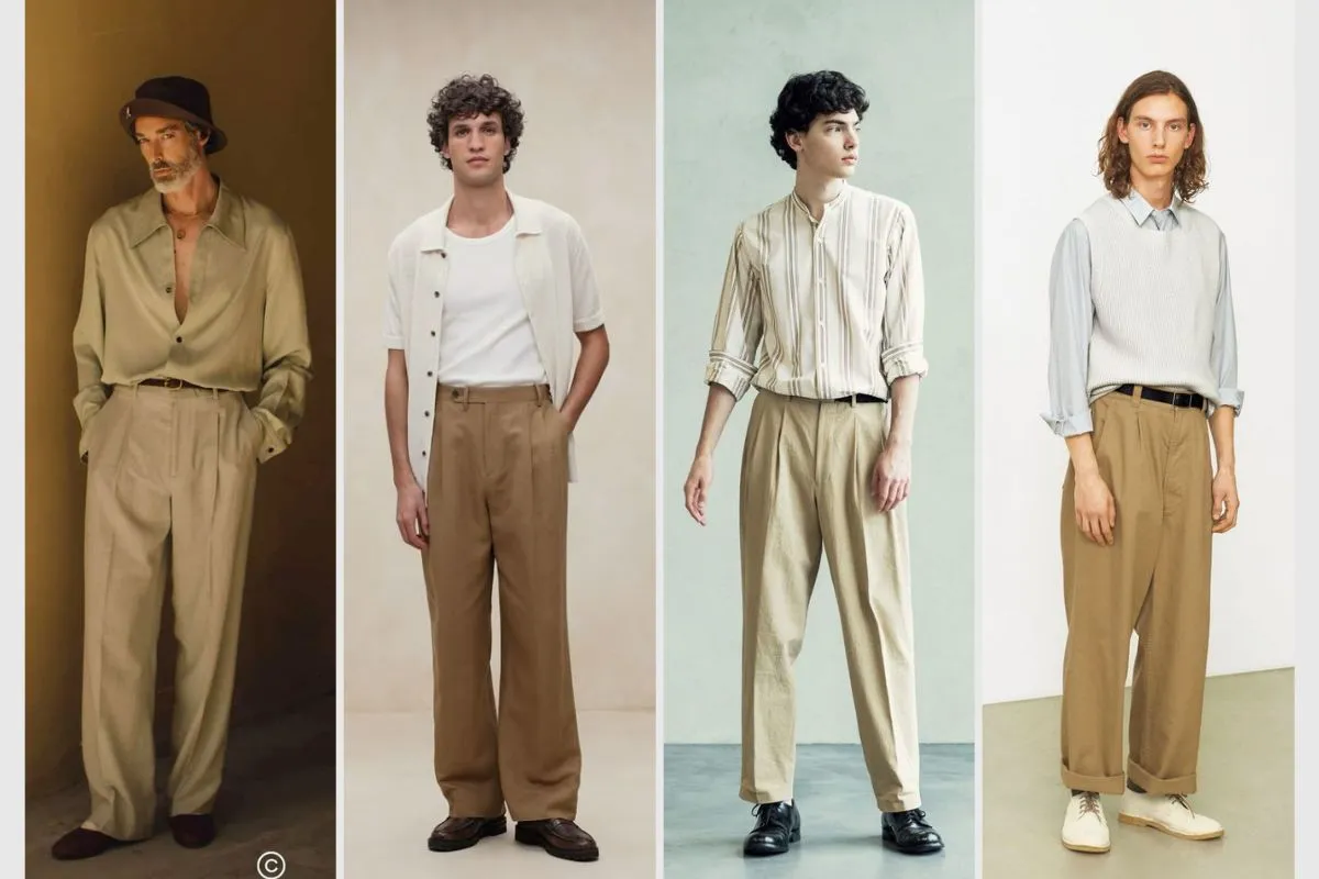 phối áo sơ mi quần tây giản dị