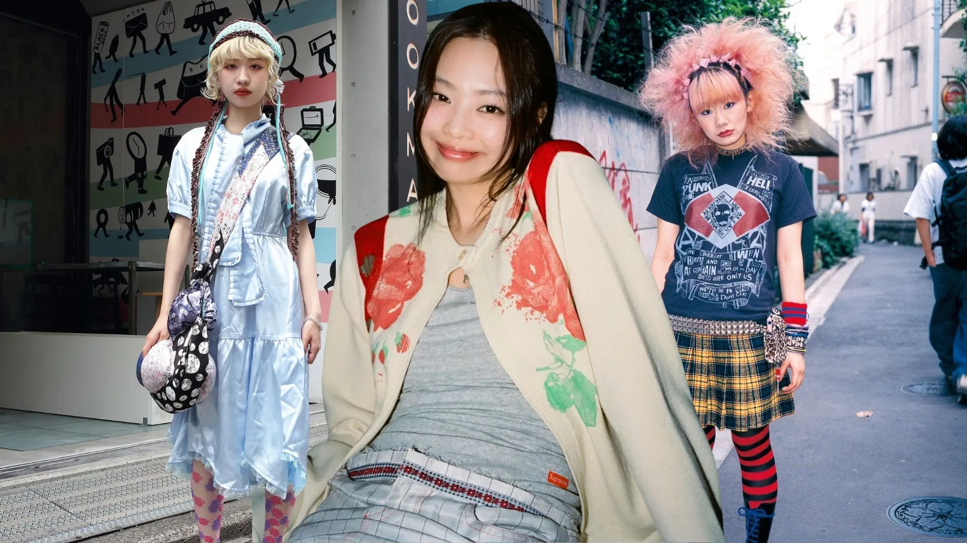 Phong cách Harajuku Style kết hợp tự do giữa nhiều xu hướng, màu sắc và phụ kiện (Nguồn: Internet)