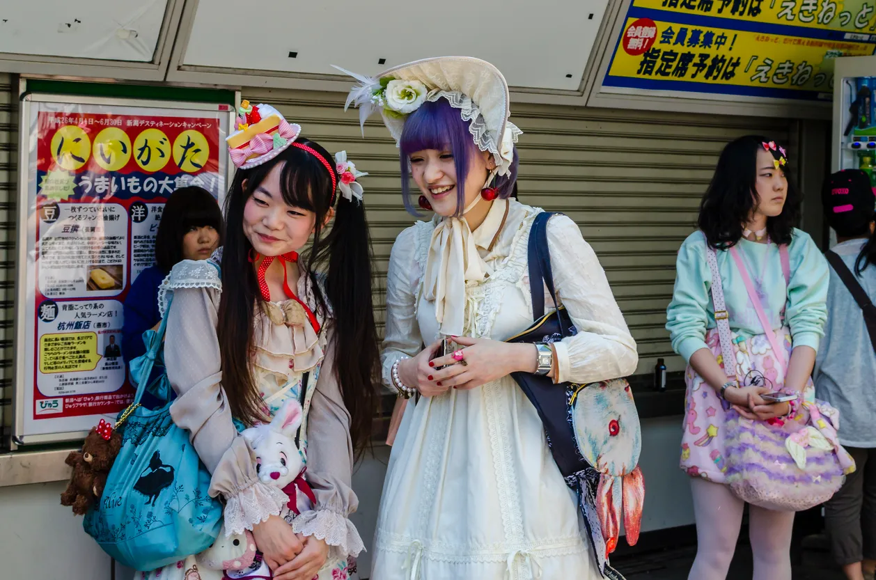 Phong cách Lolita xinh xắn trong Harajuku Style (Nguồn: Internet)