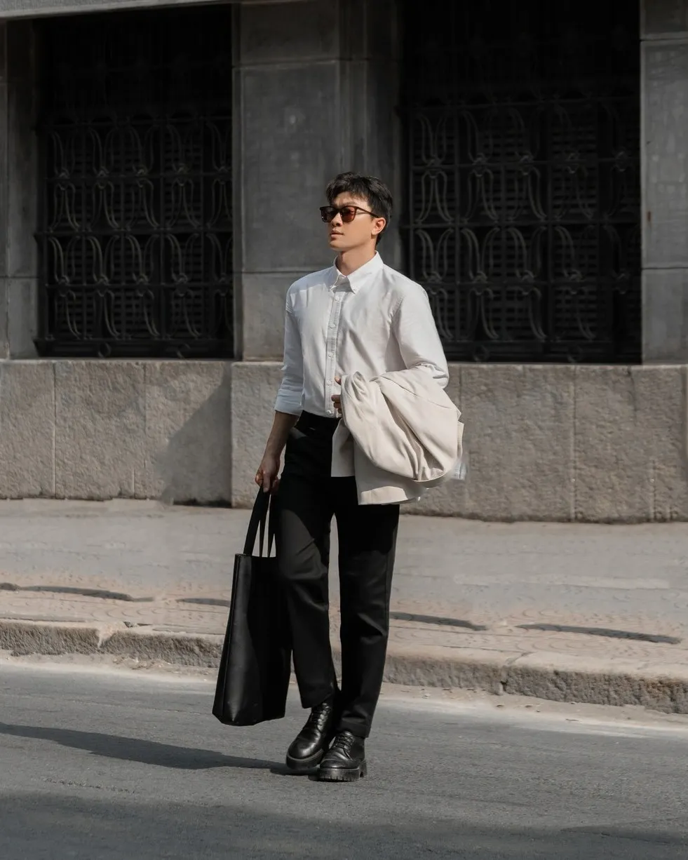 Nam giới diện phong cách Smart Casual lịch lãm, tinh tế mà vẫn đảm bảo thoải mái (Nguồn: Routine)