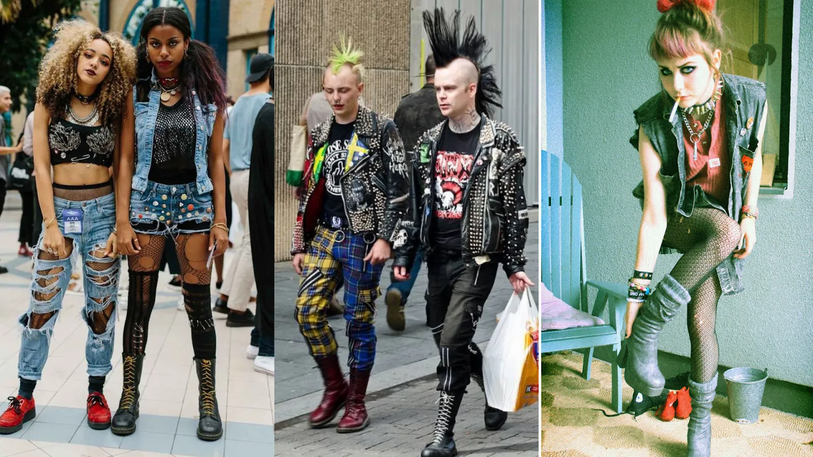 Punk style là phong cách thời trang cá tính, mạnh mẽ (Nguồn: Internet)