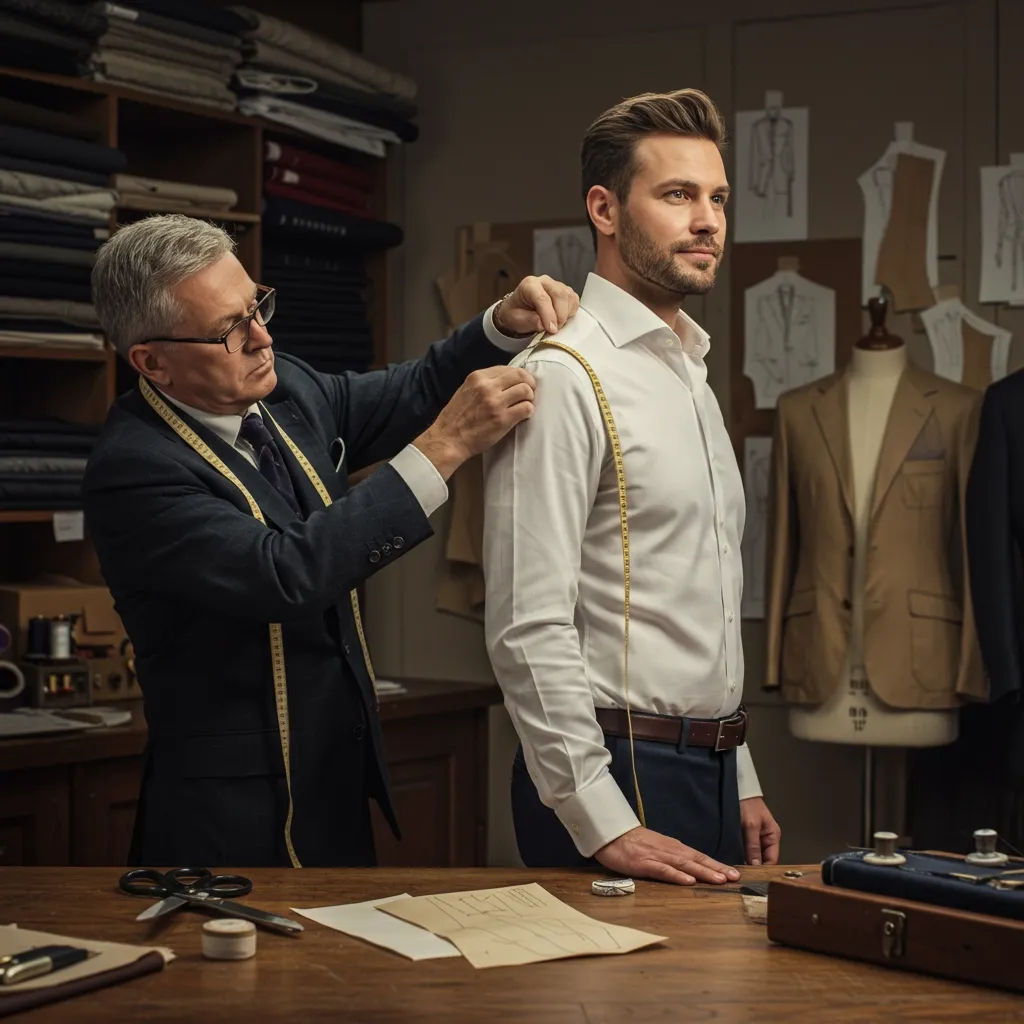 Quá trình may đo theo Bespoke được thực hiện hoàn toàn thủ công, tỉ mỉ