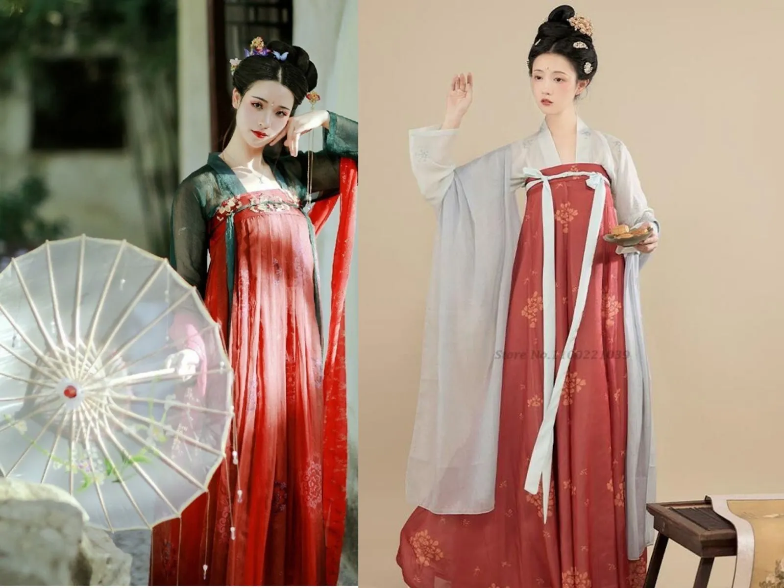 Sắc đỏ là gam màu luôn xuất hiện trong các bộ trang phục truyền thống của người Trung (Nguồn: Internet)