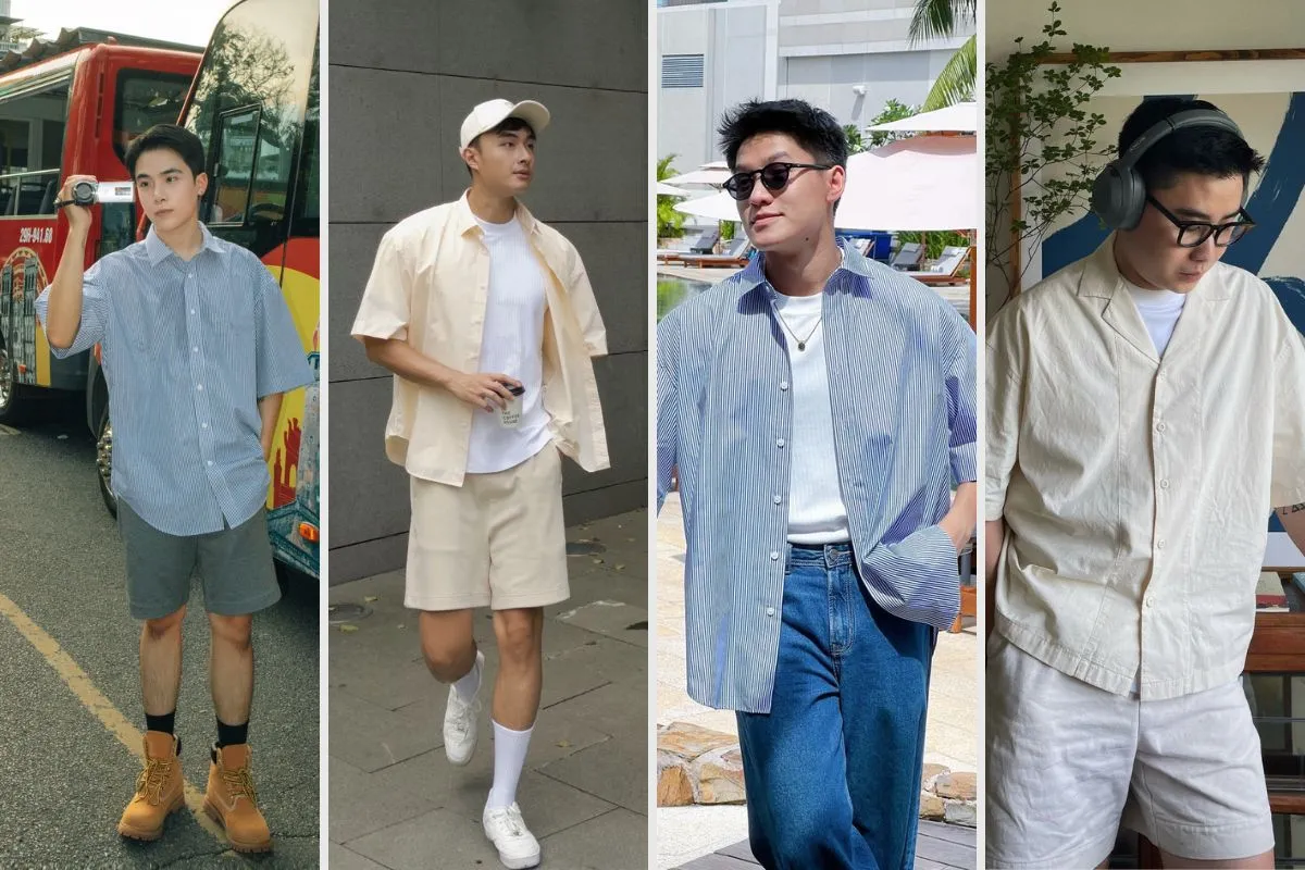 tips phối đồ cùng áo sơ mi