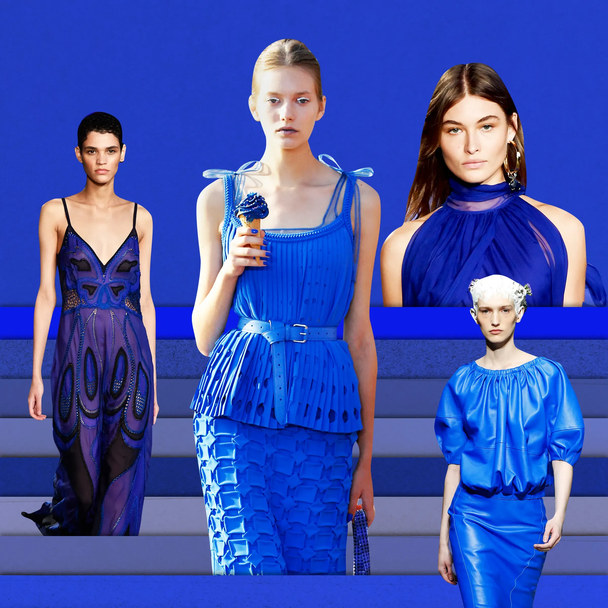 Tone xanh lam phù hợp với nhiều làn khác nhau (Nguồn: Internet)