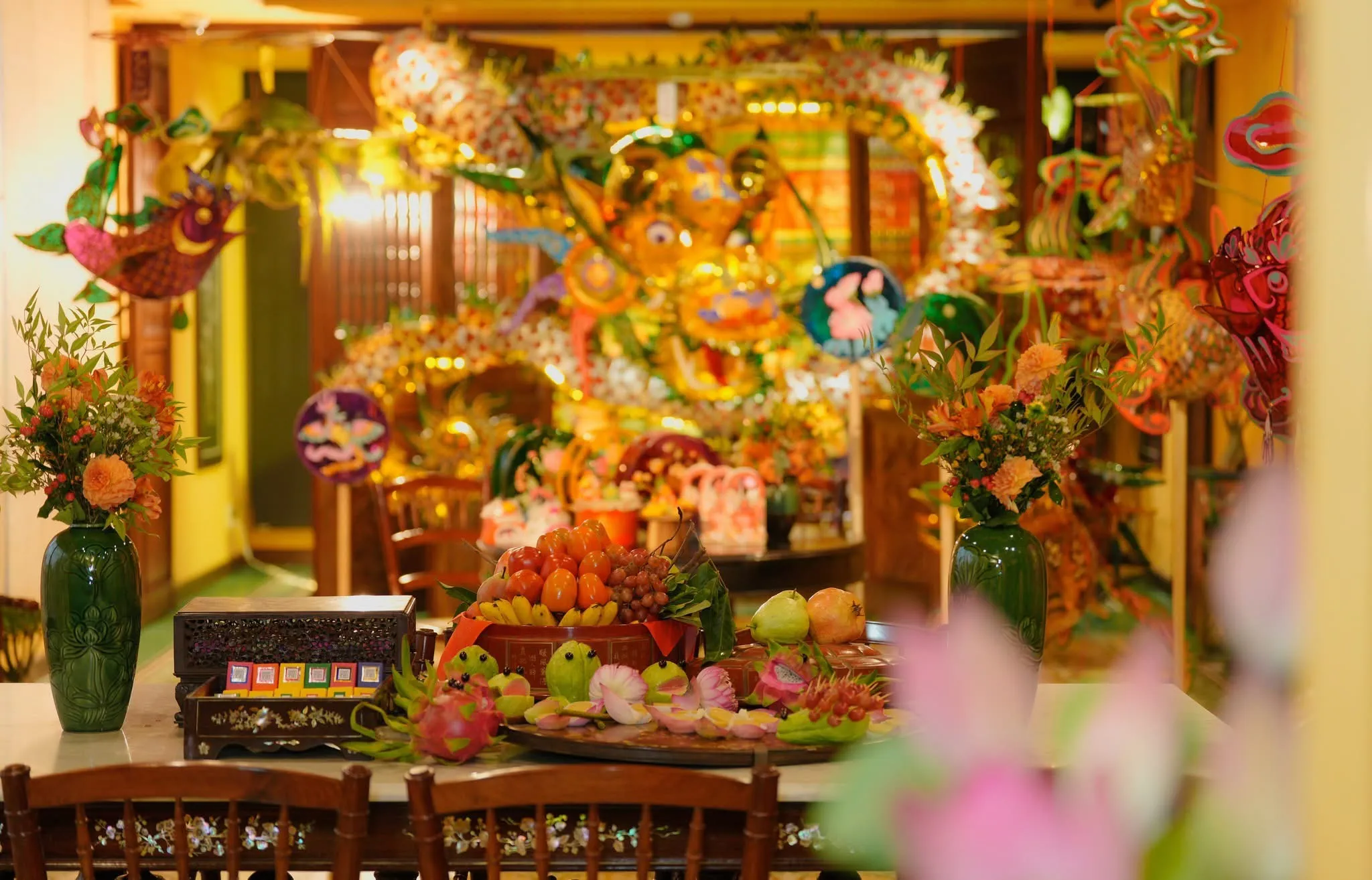 Tết Trung Thu ở Việt Nam là dịp nhiều gia đình đoàn viên, quây quần cùng nhau