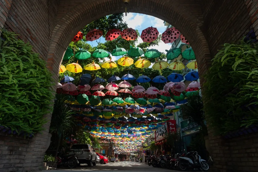 làng lụa vạn phúc trang trí trung thu