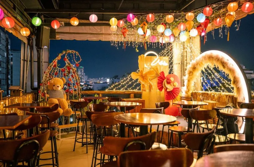 các quán cafe view trên cao