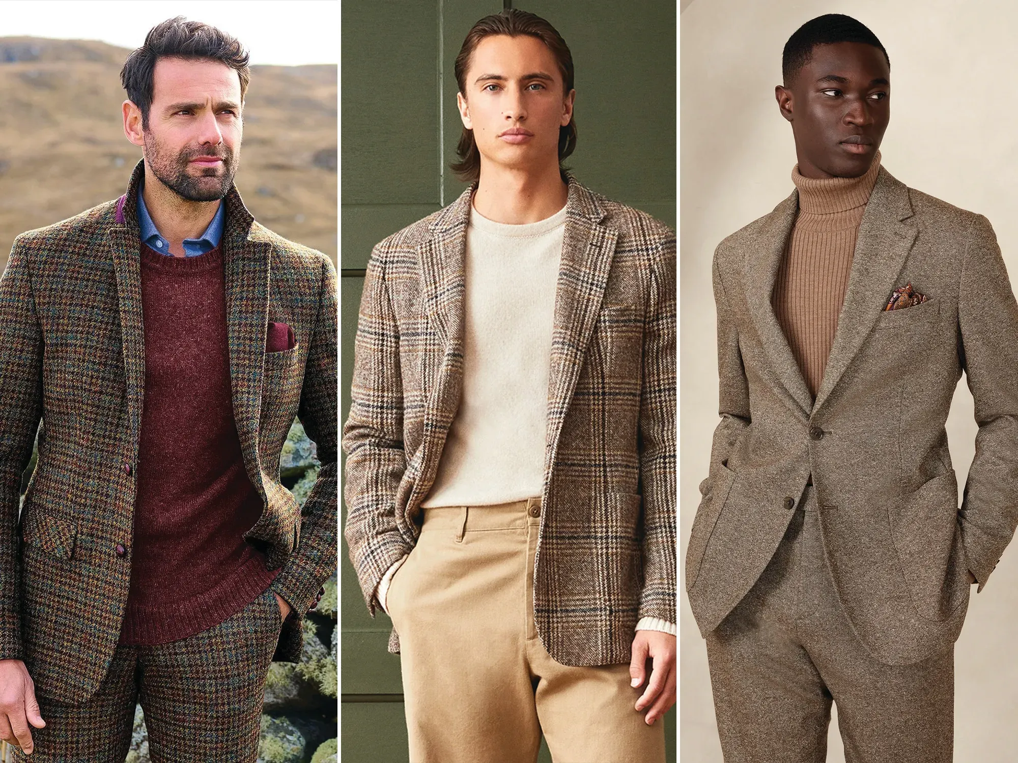 Vải dạ tweed gắn liền với hình ảnh các quý tộc Anh lịch lãm