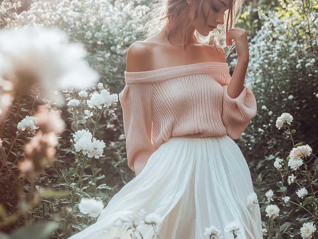 Vibe nàng thơ điệu đà với outfit màu hồng nhạt cho nữ cung Xử Nữ (Nguồn: Internet)